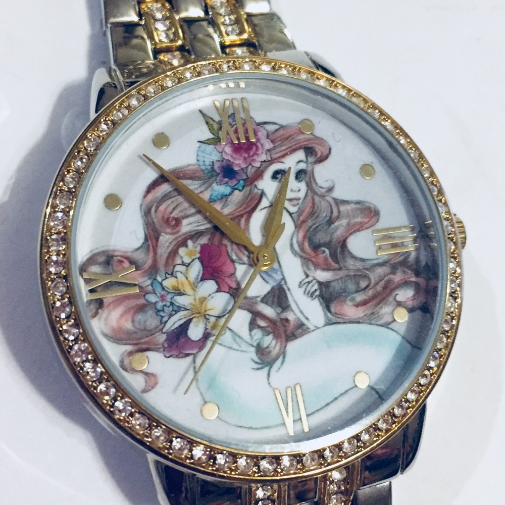 Disney Ariel Rhinestone Watch - Picture 5 of 8